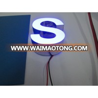 customized brightness metal letter outdoor shop led acrylic letters advertising letters sign