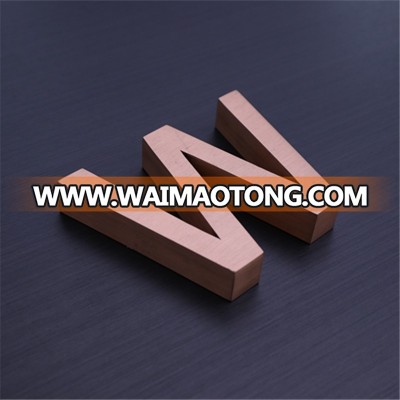 Customized Stainless Steel Letter Sign Metal 3D Letter Sign Channel Letter