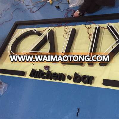 colorful lighting neon letter sign glass neon sign customize for commerical lettering signs