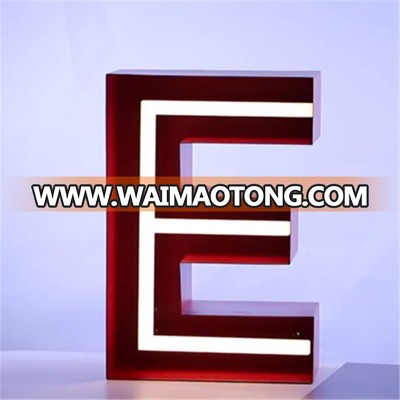 Custom led neon sign acrylic letter window display shop decoration