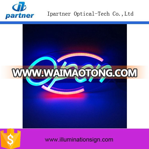 China Low Price Open Led Neon Sign Custom